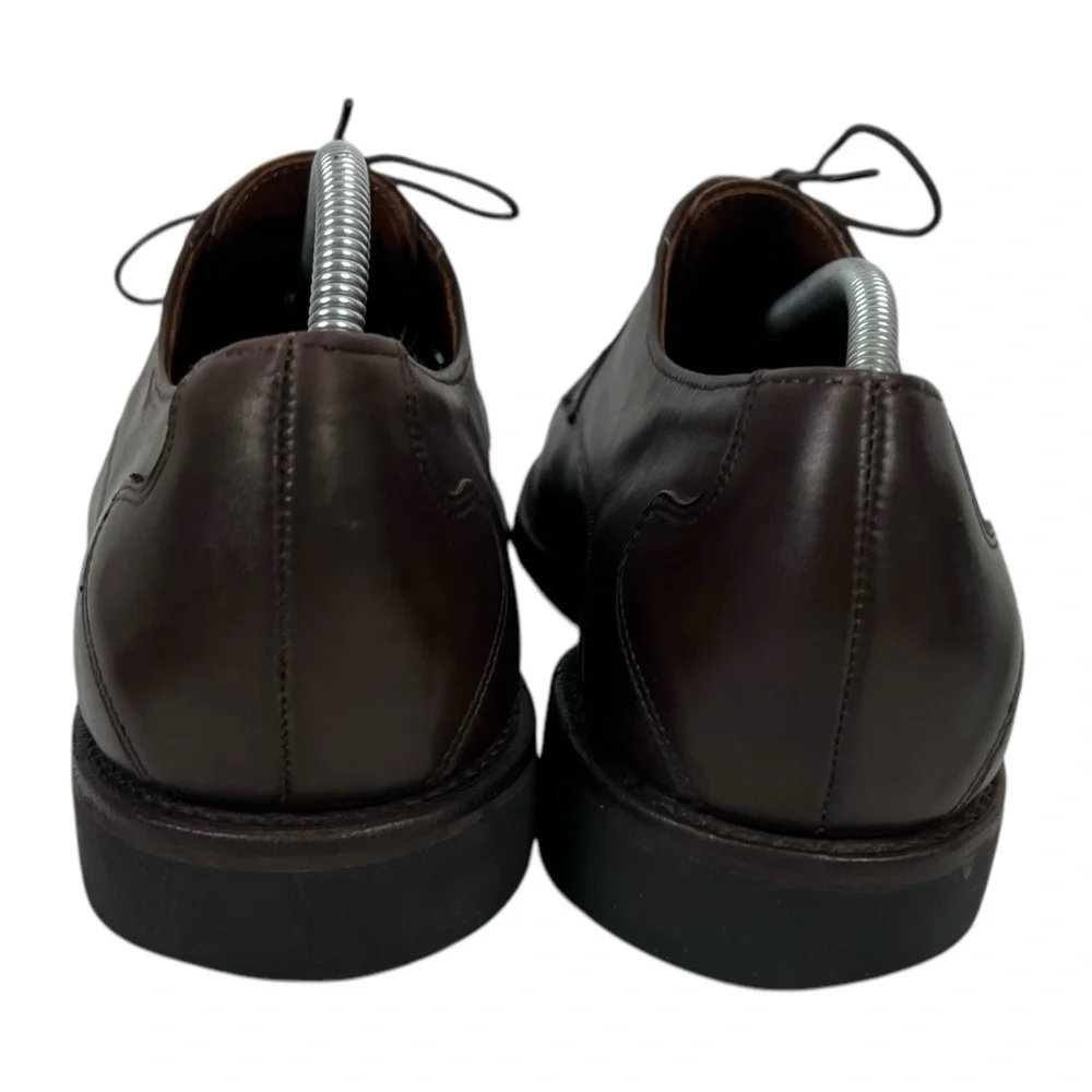 Allen Edmonds Memphis Mens Brown Leather Lace Up Oxford Cap Toe Shoes US 11.5 D